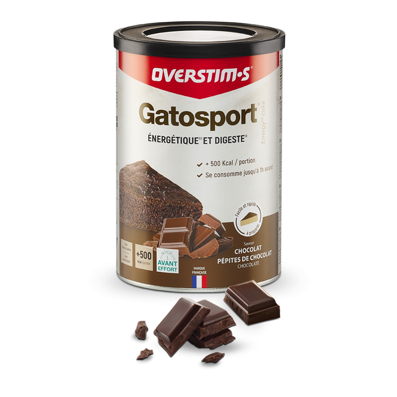 OVERSTIM'S - Gatosport (Chocolat - pépites de chocolat)