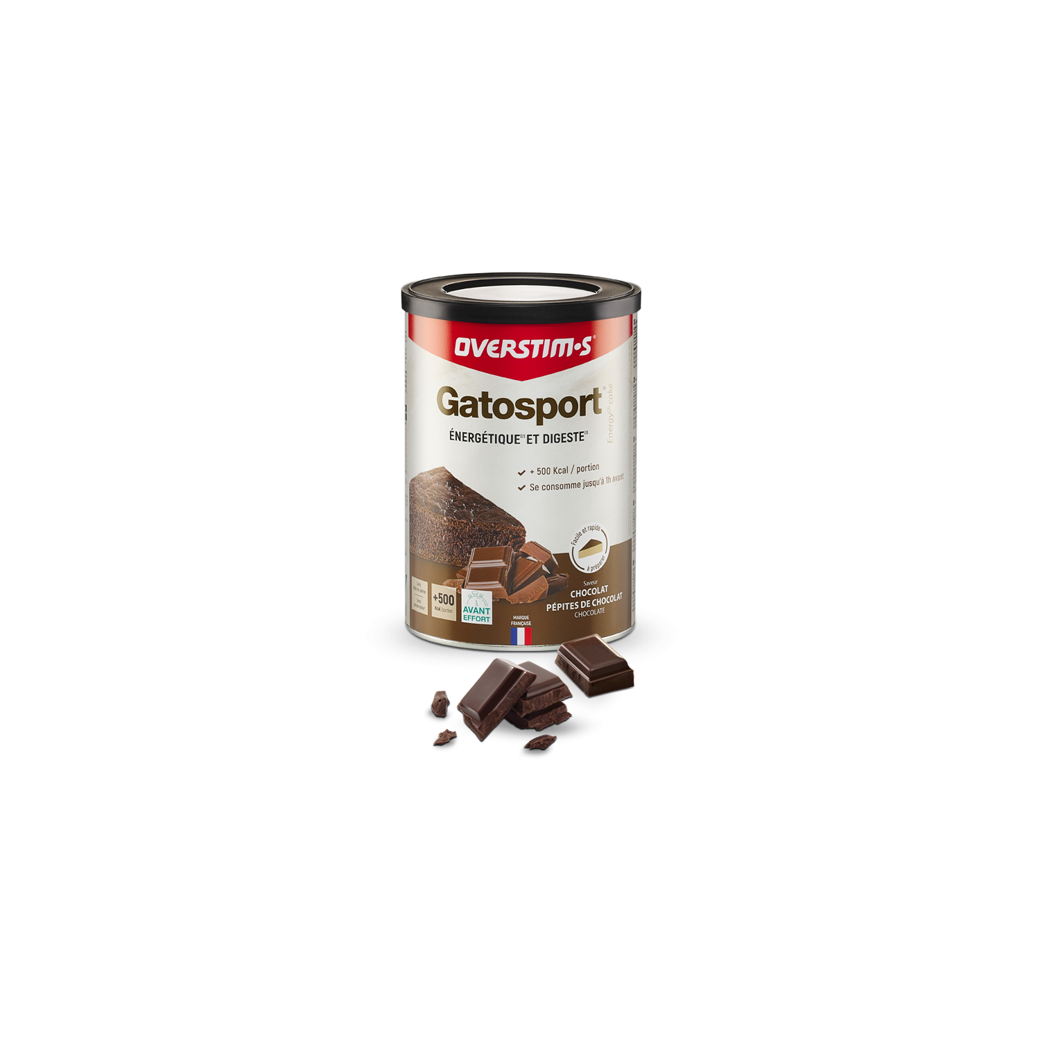 OVERSTIM'S - Gatosport (Chocolat - pépites de chocolat)
