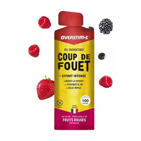 OVERSTIM'S - Gel Coup de fouet (Fruits Rouges)