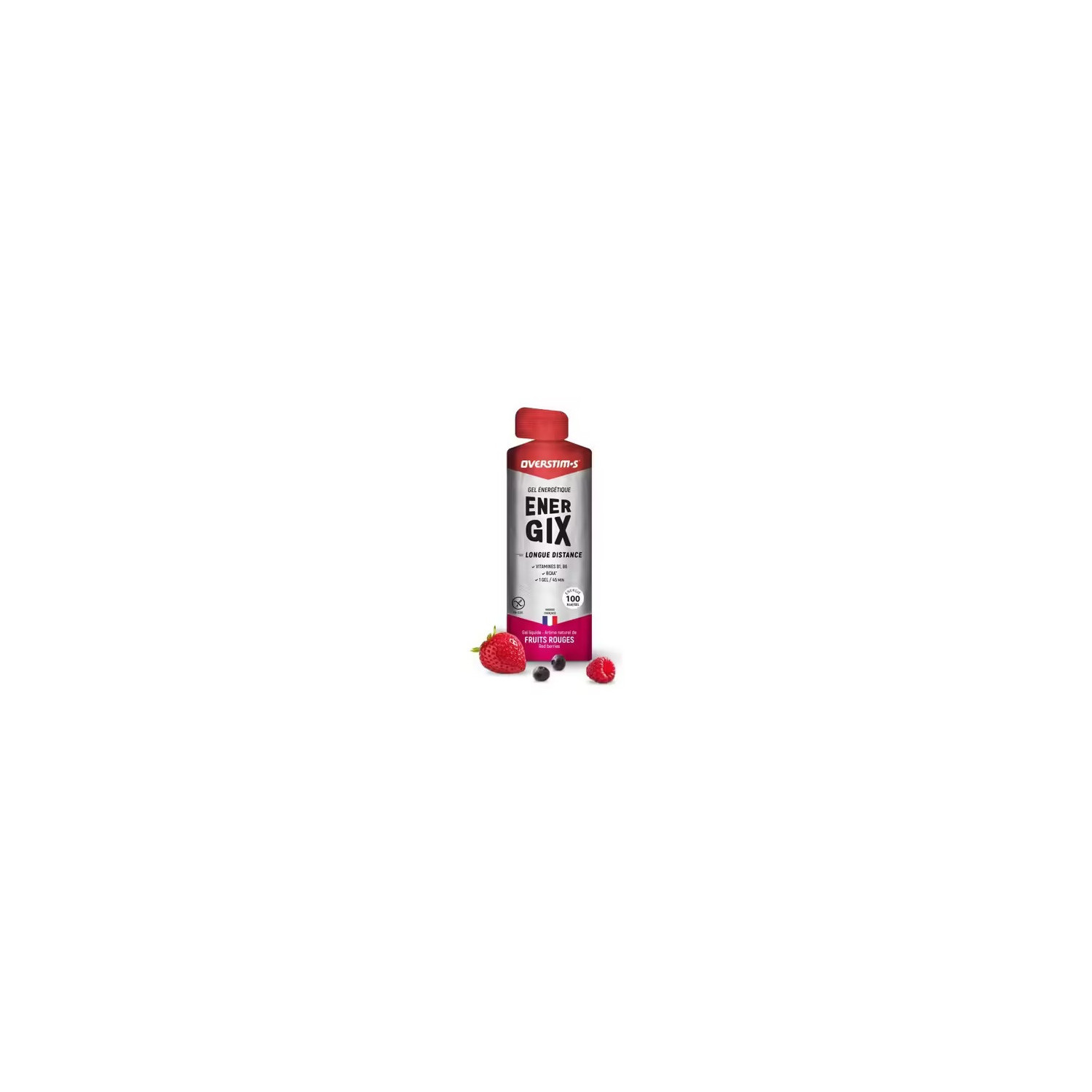 OVERSTIM'S - Gel Energix (Fruits Rouges)