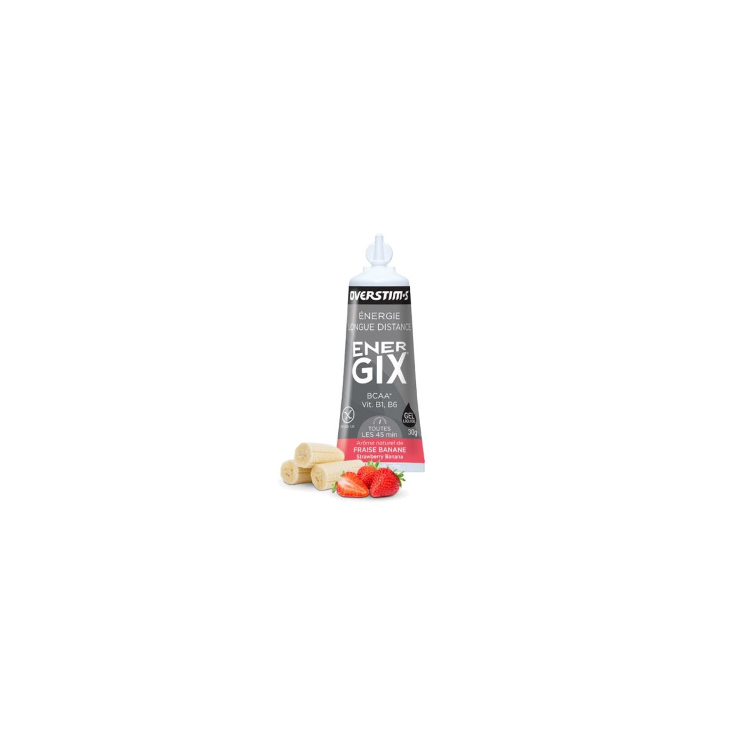 OVERSTIM'S - Gel Energix (Fraise - Banane)
