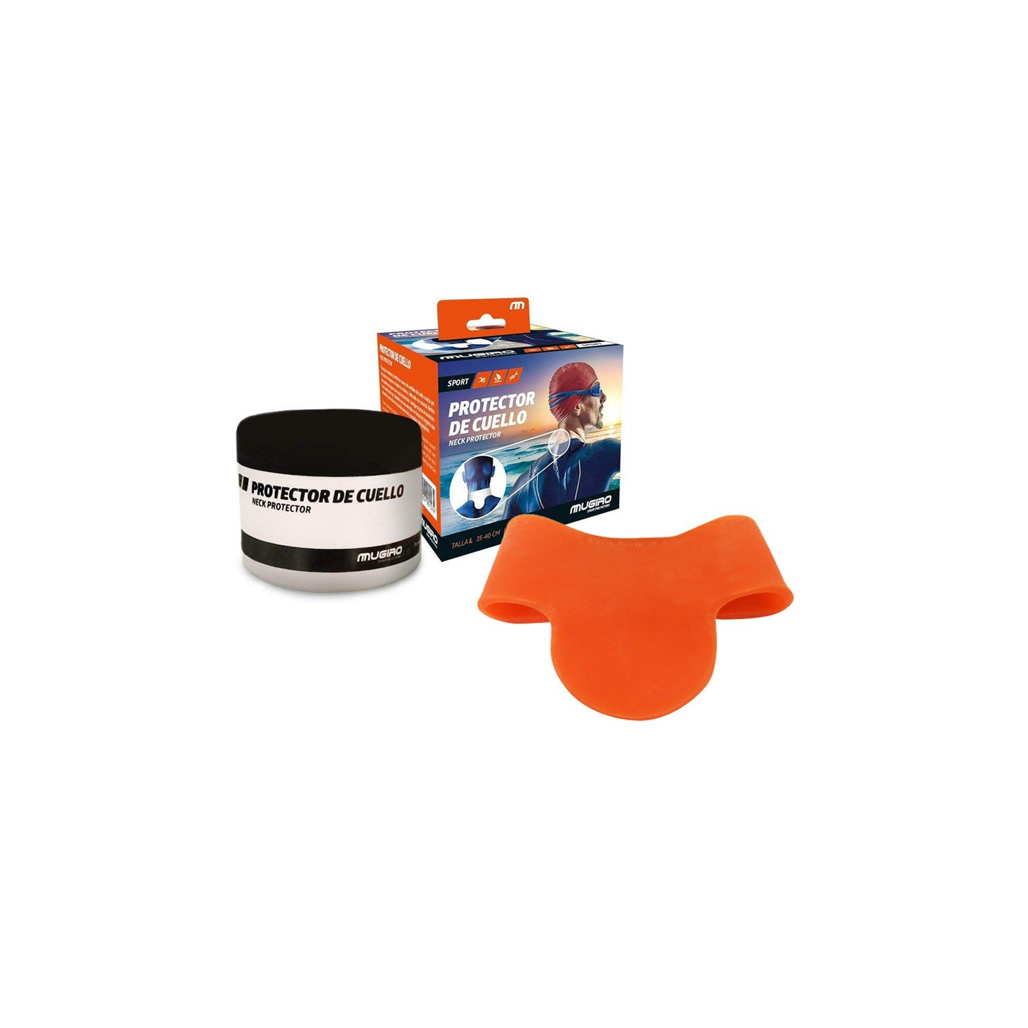 MUGIRO - Protège-Cou Orange