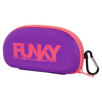 FUNKY - Étui à Lunettes de Natation - Purple Punch