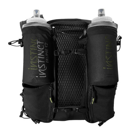 INSTINCT - Sac d'hydratation Eklipse black 12L + 2 soft flasks
