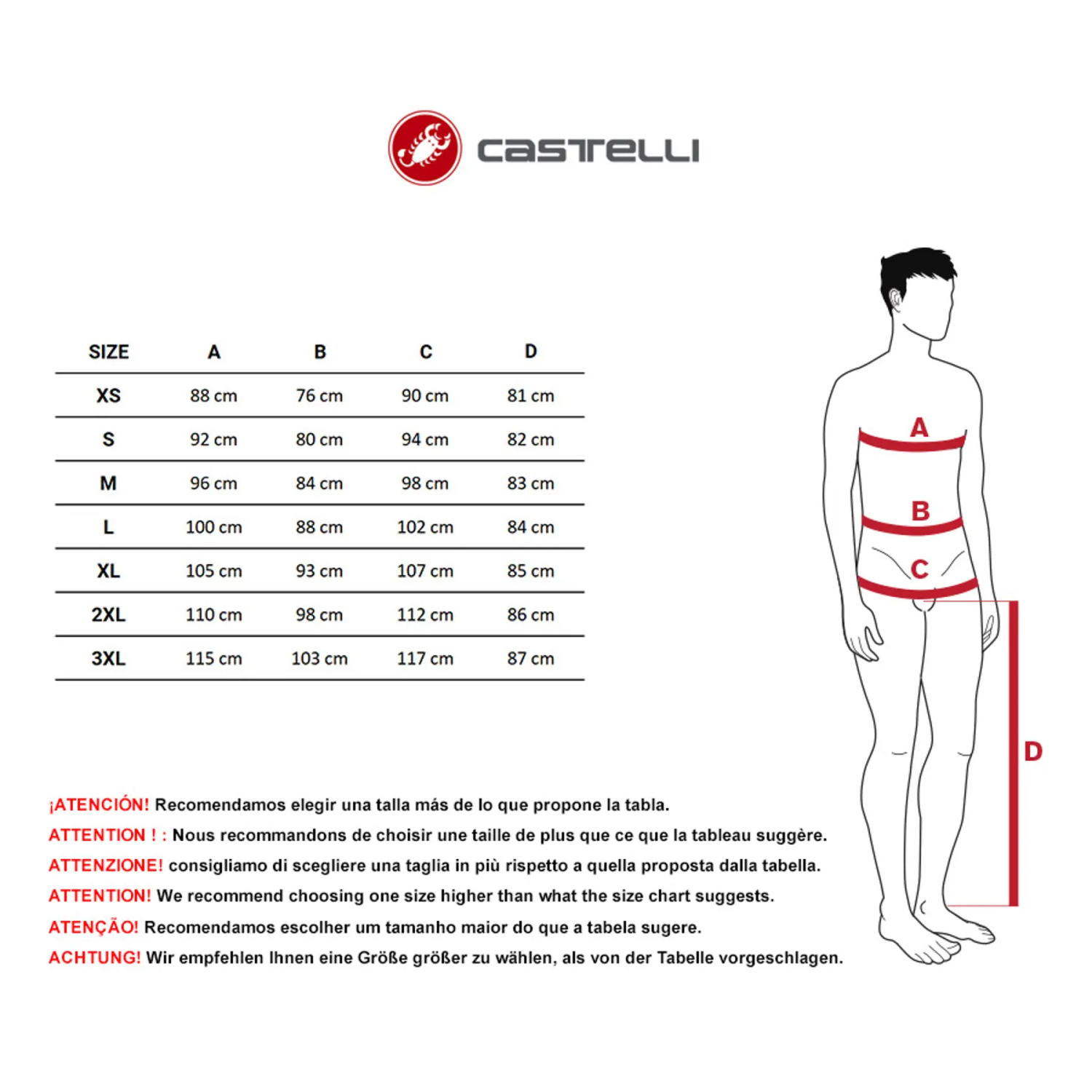 CASTELLI - Veste cycliste Entrata