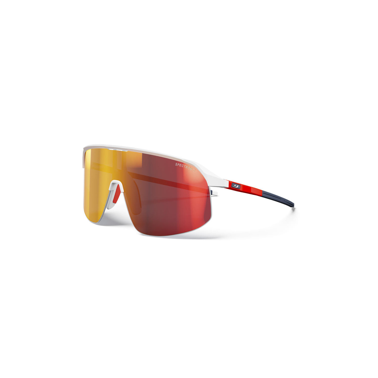 JULBO - DENSITY SPECTRON Blanc / Orange Fluo / Bleu