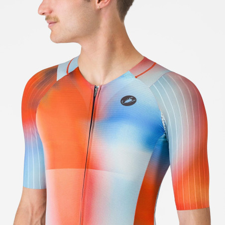 TRIFONCTION CASTELLI  FREE SAN REMO 3 MC PAPRICA WINTER SKY/BLACK