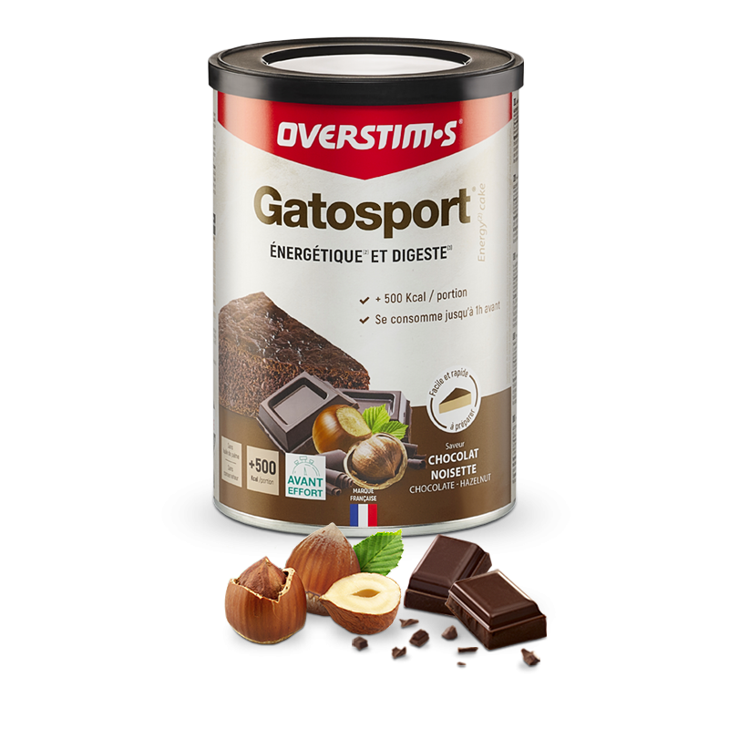 OVERSTIM'S - Gatosport (Chocolat - Noisettes)