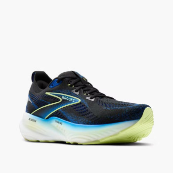 BROOKS - Glycerin 22 (Homme) Black/Cobalt/Neo Yellow