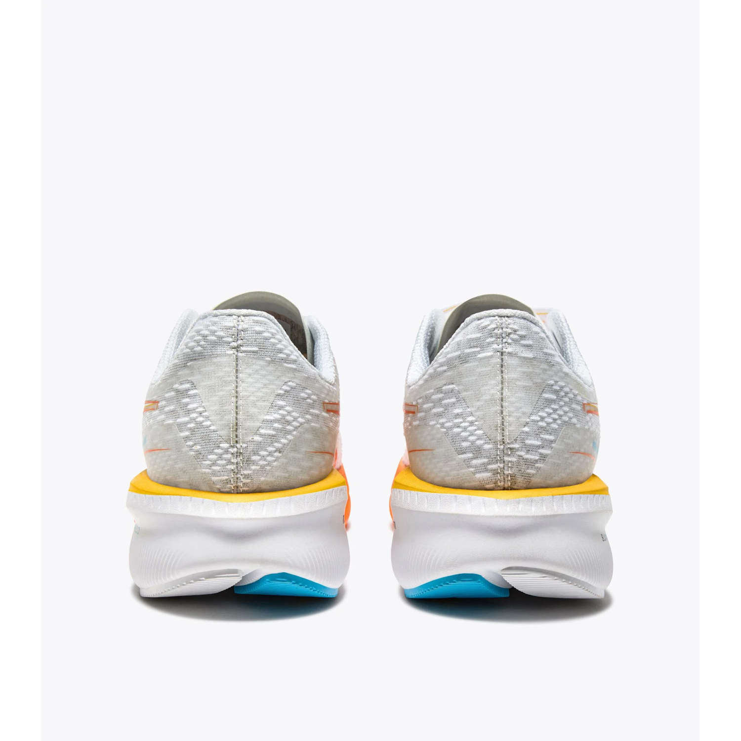 DIADORA - MYTHOS BLUSHIELD VOLO 5 (Homme) WHITE/NECTARINE/LEMON CHROME