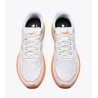 DIADORA - MYTHOS BLUSHIELD VOLO 5 (Homme) WHITE/NECTARINE/LEMON CHROME